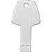 USB-Stick Schlüssel, silber, 16GB