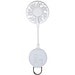 Ventio Magnetischer, tragbarer Ventilator aus recyceltem Kunststoff, weiss