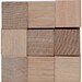 Würfelschlange aus Holz EMANUELE, beige