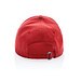 XD COLLECTION Impact 6 Panel Kappe aus 280gr rCotton mit AWARE™ Tracer, sattes rot