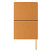 XD COLLECTION Notizbuch aus recyceltem Leder, DIN A5, liniert, braun