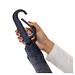 Yara 21“ AWARE™ rPET Regenschirm mit Karabiner, navy blau