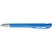 uma® Kugelschreiber YES SI transparent inkl. Metallspitze, hellblau