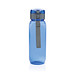 Yide verschließbare Wasserflasche aus RCS rec. PET, 800ml, blau
