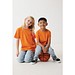 Iqoniq Koli Kids T-Shirt aus recycelter Baumwolle, orange, 1112