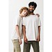 Iqoniq Kakadu relaxed T-Shirt aus recycelter Baumwolle, ivory white, XXS