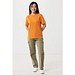 Iqoniq Sierra Lightweight T-Shirt aus recycelter Baumwolle, orange, S