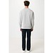 Iqoniq Kruger Relax-Rundhals-Sweater aus recycelt. Baumwolle, heather grey, L