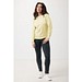 Iqoniq Etosha Lightweight Sweater aus recycelter Baumwolle, cream yellow, XXS