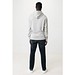 Iqoniq Yoho Relax-Hoodie aus recycelter Baumwolle, heather grey, L