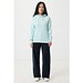 Iqoniq Rila Lightweight Hoodie aus recycelter Baumwolle, crushed mint, XXS