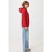 Iqoniq Yengo Hoodie mit Seitentaschen aus rec. Baumwolle, rot, XS