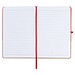 A5 Notizbuch Nantes,rot