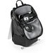 ALASCA. Wanderrucksack mit wasserdichter Beschichtung, Schwarz