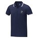 Amarago Polo mit abgesetztem Rand für Herren, navy, L