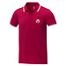 Amarago Polo mit abgesetztem Rand für Herren, rot, 3XL