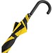 Automatik-Stockschirm, Schwarz/Gelb