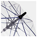 Automatischer Windproof-Stockschirm VIP,, blau, transparent