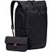 Case Logic Variate 17 erweiterbarer Rolltop Laptop Rucksack aus recyceltem Material, schwarz