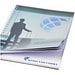 Desk-Mate® A5 Notizbuch mit Kunststoff Cover und Spiralbindung, weiß, 50 pages