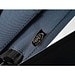 EMERGE FOLDER. A4 Mappe aus recyceltem Polyester (100% rPET) 300D mit Reißverschluss, Blau