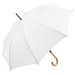 FARE® AC-Stockschirm ÖkoBrella, weiß