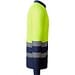 Sicherheits-Langarm-Poloshirt, XXL, Marineblau/Neon-Gelb