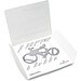 Geschenkartikel: ROMINOX® Key Tool Bicycle / Fahrrad (19 Funktionen) im Motiv-Mäppchen Große Helden, silber