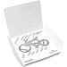 Geschenkartikel: ROMINOX® Key Tool Bicycle / Fahrrad (19 Funktionen) im Motiv-Mäppchen Werkzeug, silber