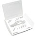 Geschenkartikel: ROMINOX® Key Tool Car/Auto (18 Funktionen) im Motiv-Mäppchen Werkzeug, silber