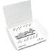Geschenkartikel: ROMINOX® Key Tool Cargo Ship / Containerschiff (19 Funktionen) im Motiv-Mäppchen Danke, silber