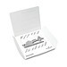 ROMINOX® Key Tool Cargo Ship / Containerschiff (19 Funktionen) im Motiv-Mäppchen Frohe Ostern, grün