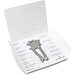 Geschenkartikel: ROMINOX® Key Tool Lion (22 Funktionen) im Motiv-Mäppchen Danke, silber