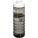 H2O Active® Eco Treble 750 ml Sportflasche mit Stülpdeckel & Trinkklappe, kohle, weiß
