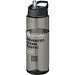 H2O Active® Eco Vibe 850 ml Sportflasche mit Ausgussdeckel, kohle, schwarz