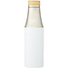 Hulan 540 ml Kupfer-Vakuum Isolierflasche mit Bambusdeckel, weiss
