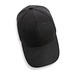Impact 6 Panel Kappe aus 280gr rCotton mit AWARE Tracer, schwarz