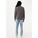 IQONIQ Elgon Quarter-Zip-Sweater, anthrazit, L