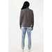 IQONIQ Elgon Quarter-Zip-Sweater, anthrazit, XL