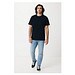 Iqoniq Kakadu relaxed T-Shirt aus recycelter Baumwolle, schwarz, M
