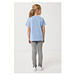 Iqoniq Koli Kids T-Shirt aus recycelter Baumwolle, sky blue, 5-6 y
