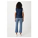 Iqoniq Meru Damen Bodywarmer aus recyceltem Polyester, navy blau, XS