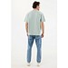 IQONIQ Nikko Heavyweight T-Shirt aus recycelter Baumwolle, Iceberg green, S
