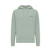 Iqoniq Rila Lightweight Hoodie aus recycelter Baumwolle, Iceberg green, S
