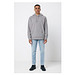 Iqoniq Trivor Mikrofleece-Kapuzenjacke aus recyc. Polyester, storm grey, L