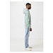 Iqoniq Yoho Relax-Hoodie aus recycelter Baumwolle, Iceberg green, XL