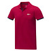 Morgan Polo für Herren, zweifarbig, rot, XL