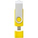 OTG Rotate USB Typ-C Stick, gelb, 1GB