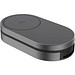 Quantum Ultra-Fast 3-in-1 25W faltbarer Wireless Charger, grau, schwarz