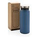 RCS recycelte Stainless Steel Vakuumflasche 600ml, blau